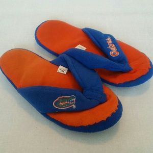 Florida Gators Unisex Flip-flops Sz M 9-10/W11-12